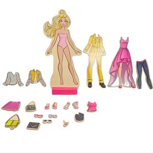 Barbie Magnetic Dress Up Doll